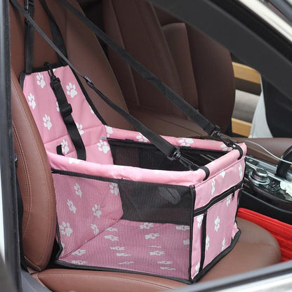 Pet Car Hammock Seat Foldable & Secure
